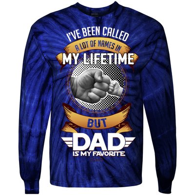 Lifetime Dad Tie-Dye Long Sleeve Shirt