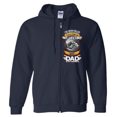 Lifetime Dad Full Zip Hoodie