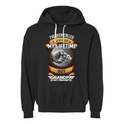 Lifetime Grandpa Garment-Dyed Fleece Hoodie