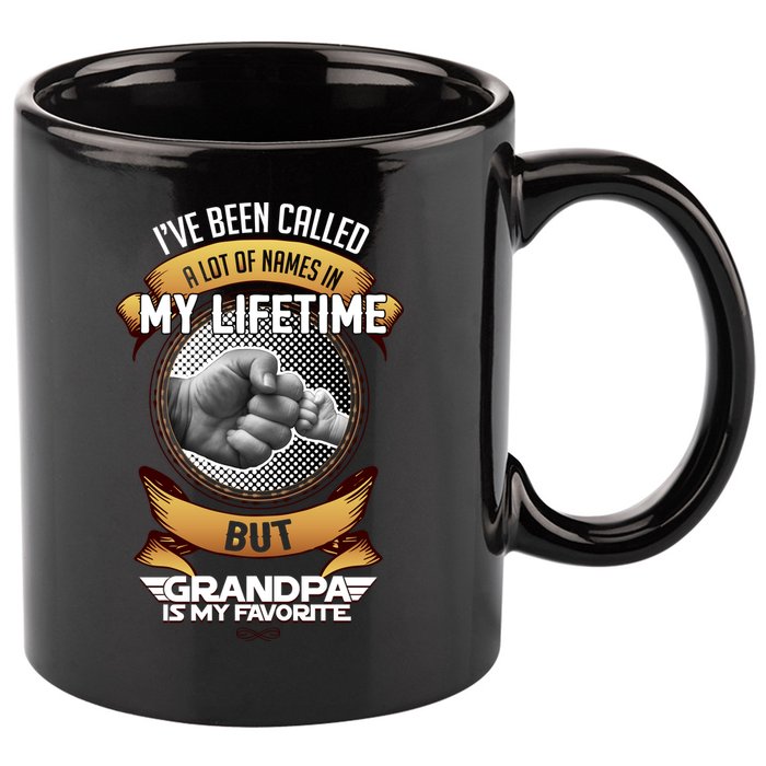 Lifetime Grandpa 11oz C Handle Ceramic Mug