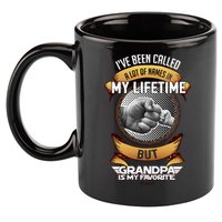 Lifetime Grandpa 11oz C Handle Ceramic Mug