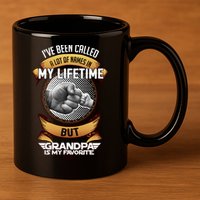 Lifetime Grandpa 11oz C Handle Ceramic Mug