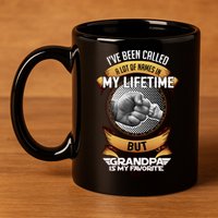 Lifetime Grandpa 11oz C Handle Ceramic Mug