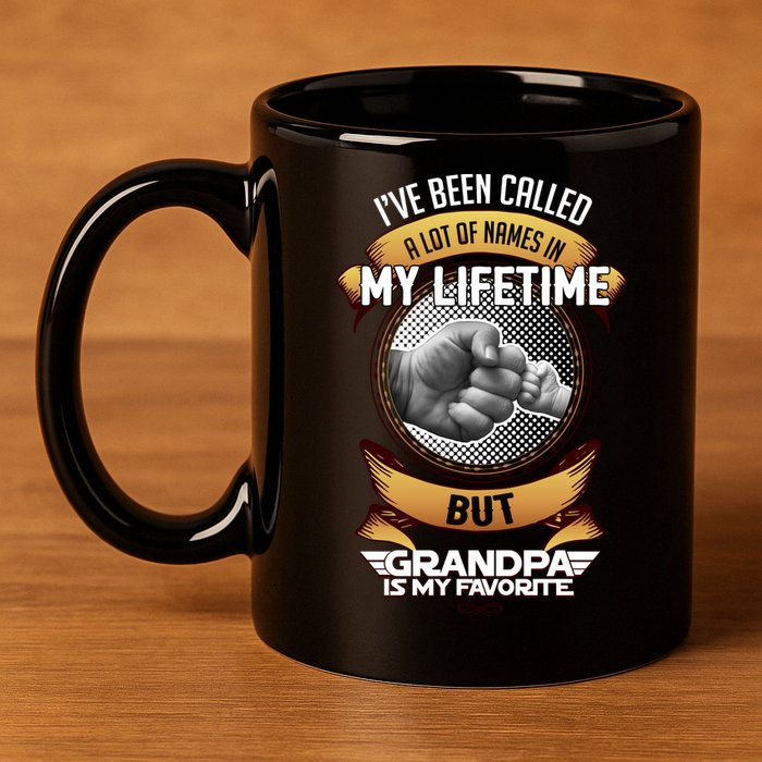 Lifetime Grandpa 11oz C Handle Ceramic Mug