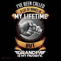 Lifetime Grandpa Drawstring Bag