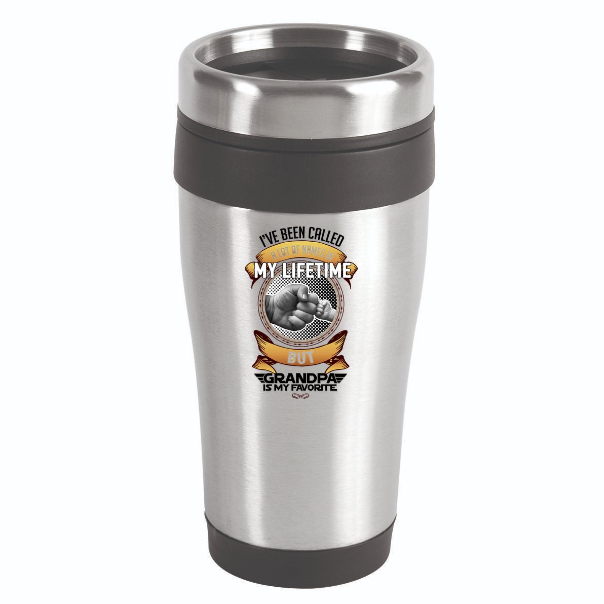 Lifetime Grandpa 16oz Travel Tumbler