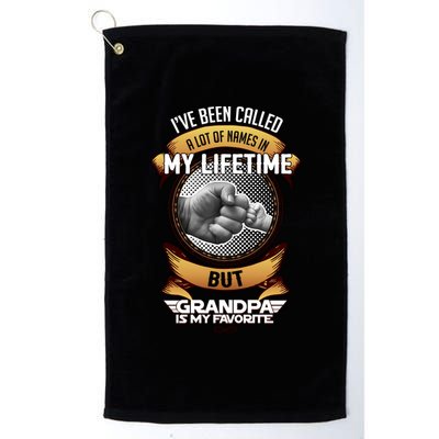 Lifetime Grandpa Platinum Collection Golf Towel