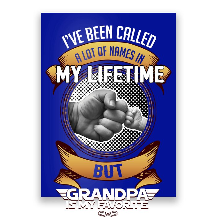 Lifetime Grandpa Poster