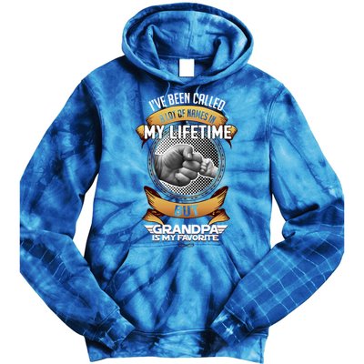 Lifetime Grandpa Tie Dye Hoodie