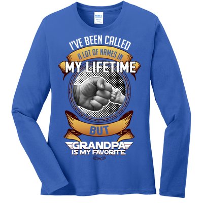 Lifetime Grandpa Ladies Long Sleeve Shirt