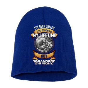 Lifetime Grandpa Short Acrylic Beanie