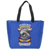 Lifetime Grandpa Zip Tote Bag