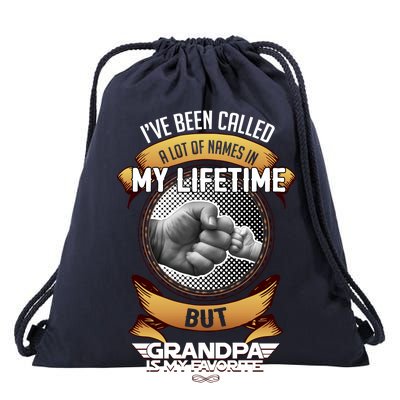 Lifetime Grandpa Drawstring Bag