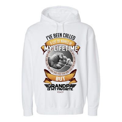 Lifetime Grandpa Garment-Dyed Fleece Hoodie