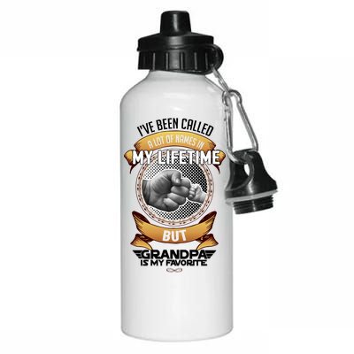 Lifetime Grandpa Aluminum Water Bottle