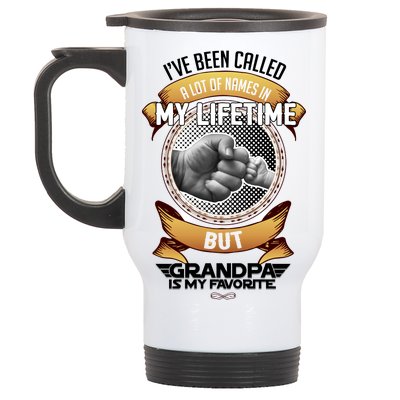 Lifetime Grandpa Stainless Steel Travel Mug