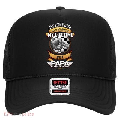 Lifetime Papa High Crown Mesh Back Trucker Hat