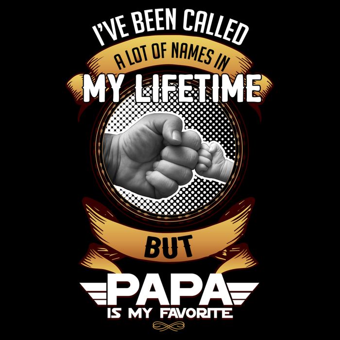 Lifetime Papa Sustainable Bucket Hat