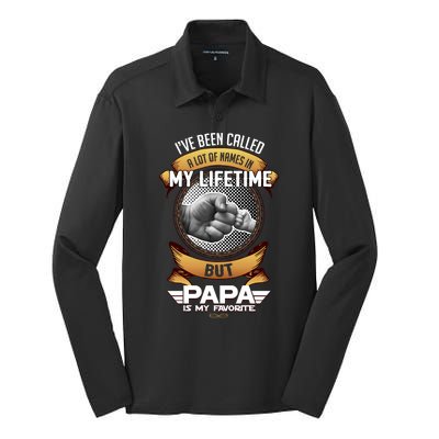 Lifetime Papa Silk Touch Performance Long Sleeve Polo