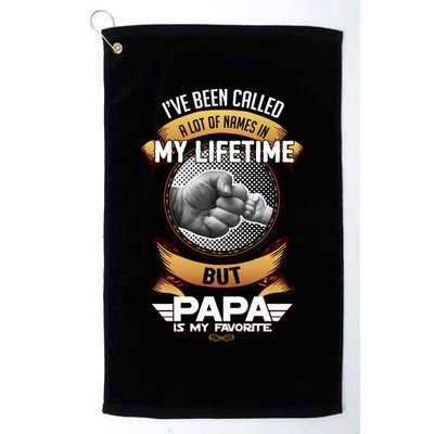 Lifetime Papa Golf Towel