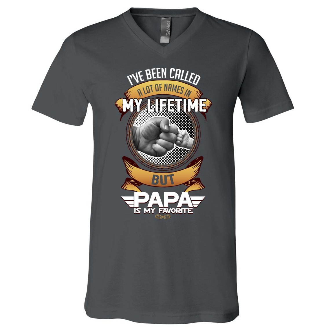 Lifetime Papa V-Neck T-Shirt