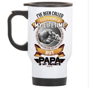 Lifetime Papa Stainless Steel Travel Mug