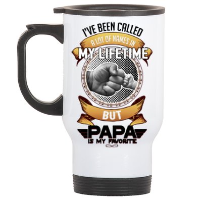 Lifetime Papa Stainless Steel Travel Mug