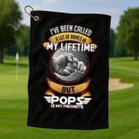 Lifetime Pops Golf Towel