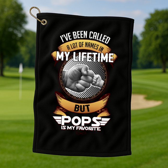 Lifetime Pops Golf Towel