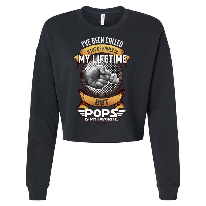 Lifetime Pops Cropped Pullover Crew