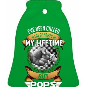 Lifetime Pops Ceramic Bell Ornament