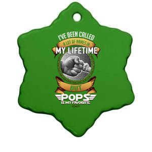 Lifetime Pops Ceramic Star Ornament