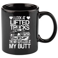Lifted Truck 11oz C Handle Ceramic Mug