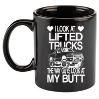 Lifted Truck 11oz C Handle Ceramic Mug