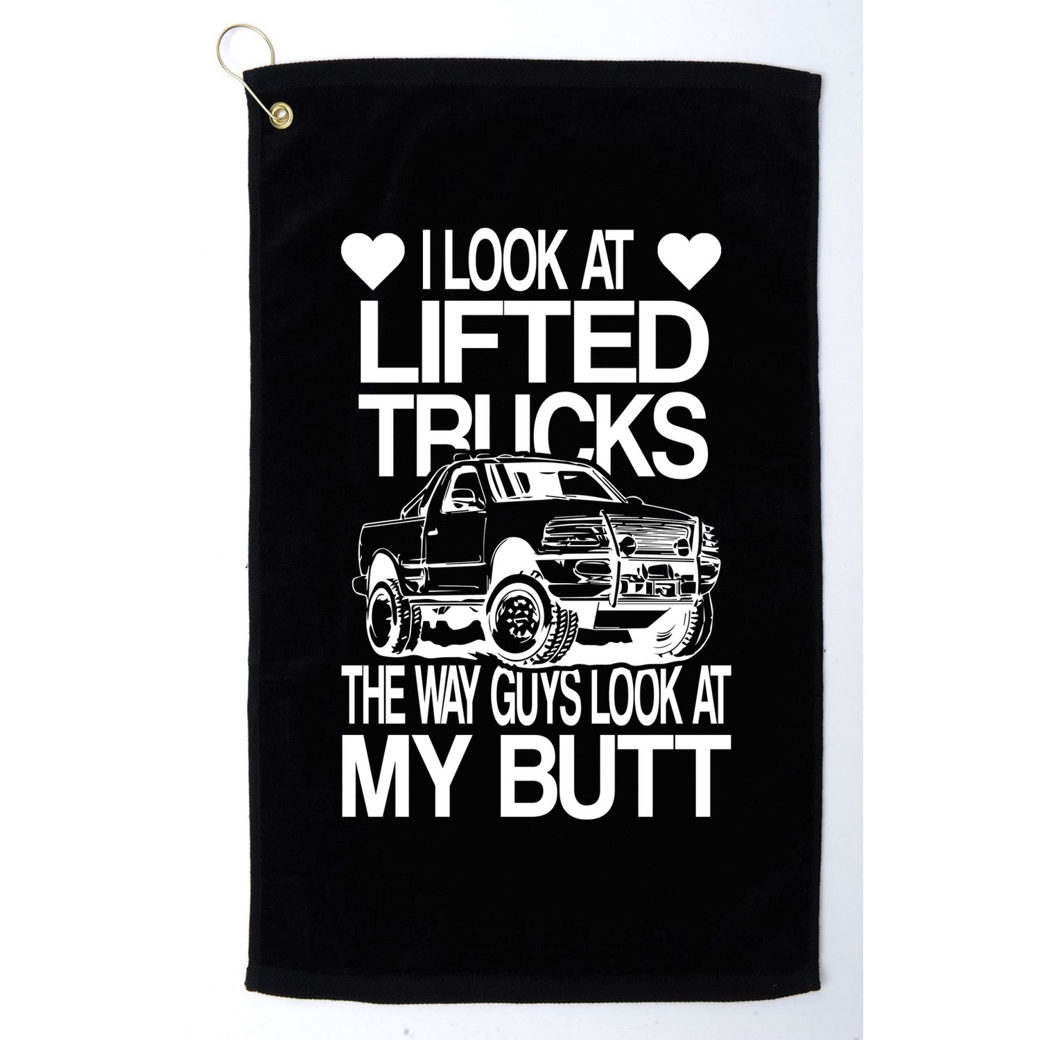 Lifted Truck Golf Towel