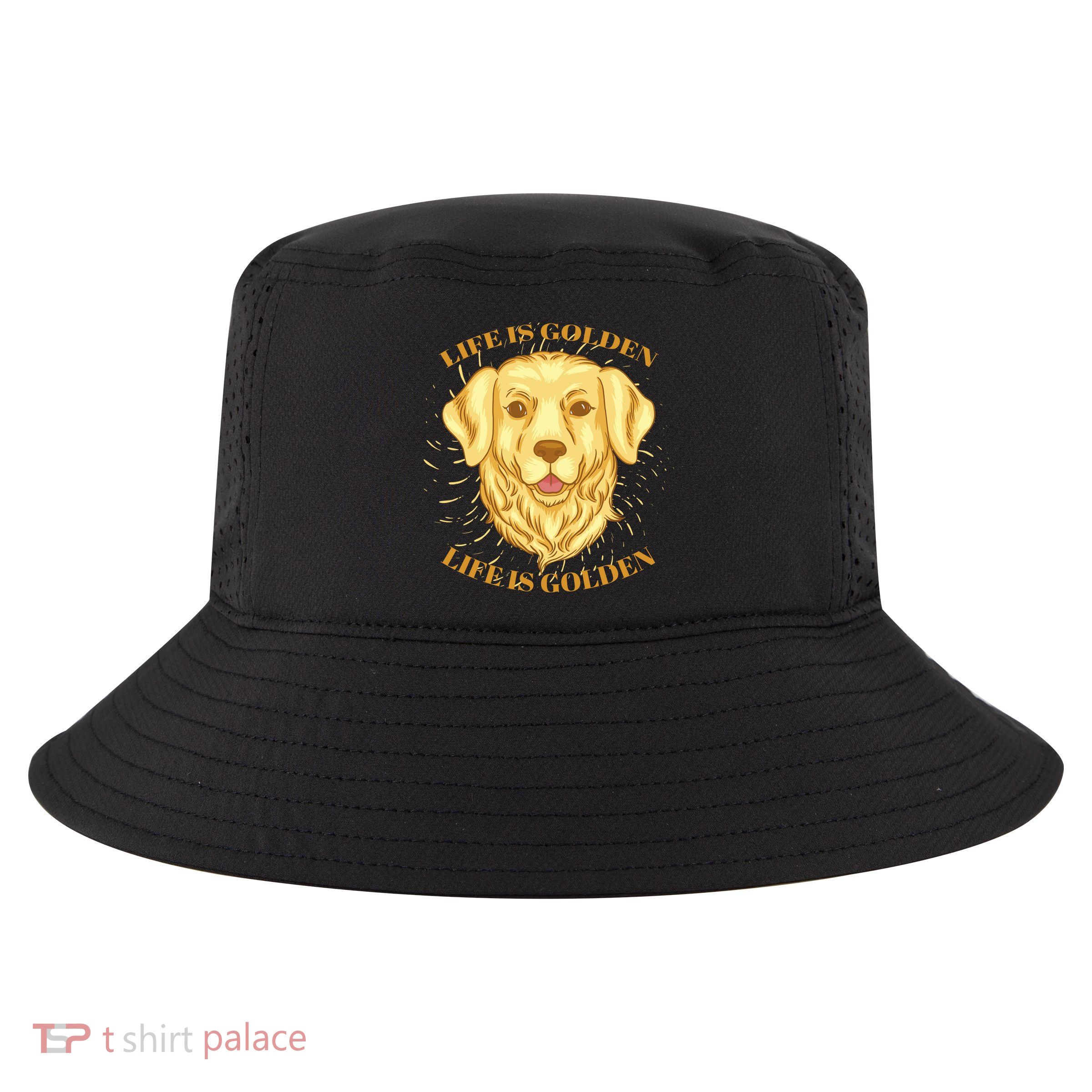 Life Is Golden Dog Cool Comfort Performance Bucket Hat