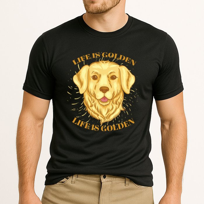 Life Is Golden Dog Cooling Performance Crew T-Shirt