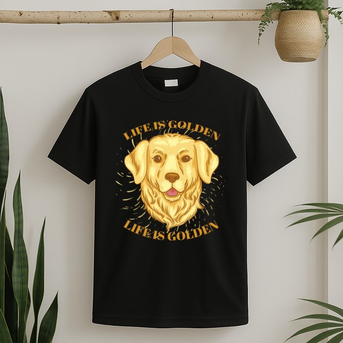 Life Is Golden Dog T-Shirt