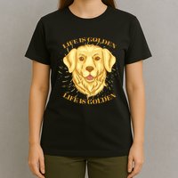 Life Is Golden Dog T-Shirt