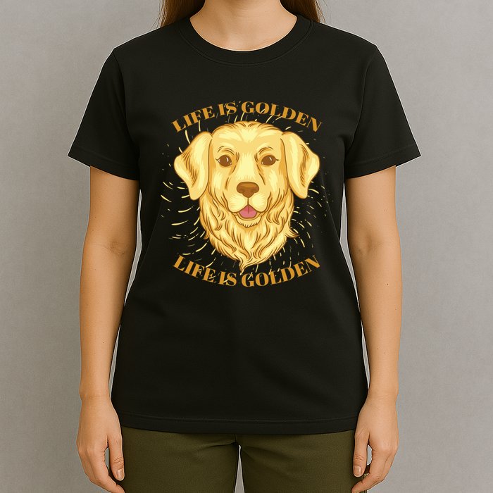 Life Is Golden Dog T-Shirt