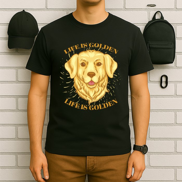 Life Is Golden Dog T-Shirt