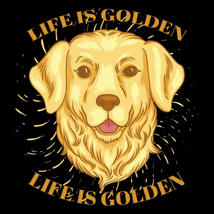 Life Is Golden Dog T-Shirt