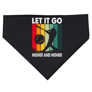 Let It Go Higher And Higher USA-Made Doggie Bandana