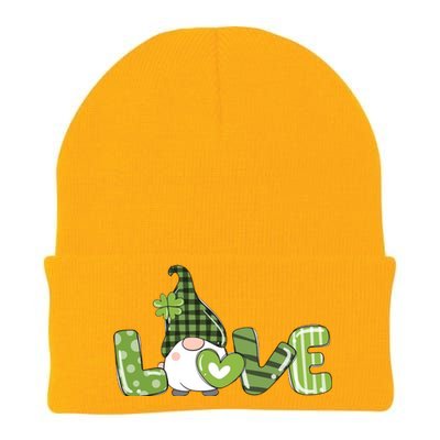 Love Irish Gnome Cute St Patricks Day Knit Cap Winter Beanie