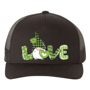 Love Irish Gnome Cute St Patricks Day Yupoong Adult 5-Panel Trucker Hat