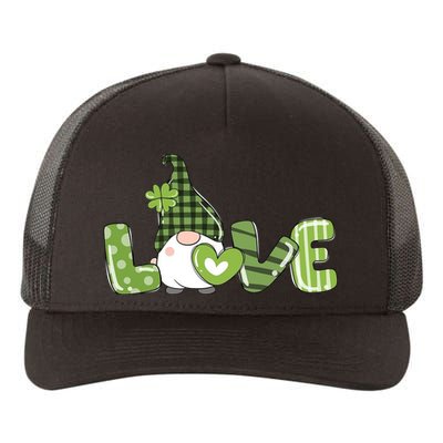 Love Irish Gnome Cute St Patricks Day Yupoong Adult 5-Panel Trucker Hat