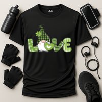 Love Irish Gnome Cute St Patricks Day Performance Shirt