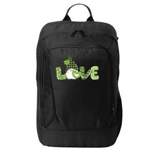 Love Irish Gnome Cute St Patricks Day City Backpack