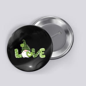 Love Irish Gnome Cute St Patricks Day Button