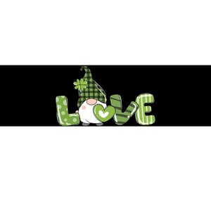 Love Irish Gnome Cute St Patricks Day Bumper Sticker